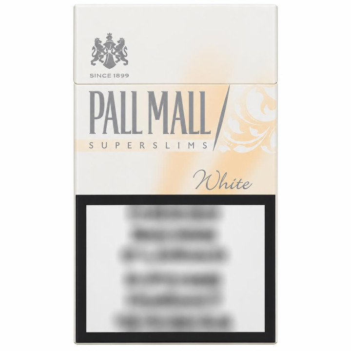 Pall Mall SuperSlims White | Durries Online