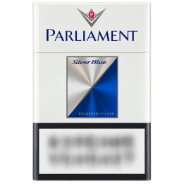 Parliament Silver Blue Cigarettes | Durries Online