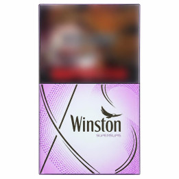 Winston Violet Super Slims | Durries Online